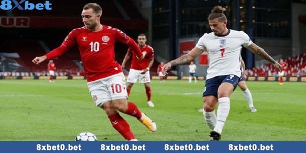 Trận đấu giữa Đan Mạch vs Anh